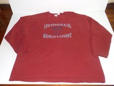 Levi  s Vintage Style Embroidered Crewneck Large Sweatshirt