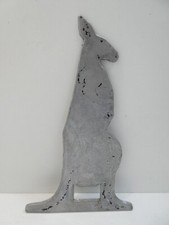 VINTAGE METAL AUSTRALIAN KANGAROO STATUE FIGURINE HANDLE BOTTLE OPENER