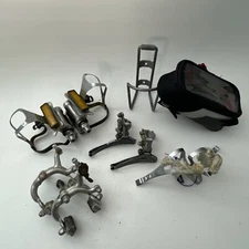 Vintage Road Bike Parts LOT Dia Compe SR Sakae 9/16 in Shimano Suntour 28.6 L01