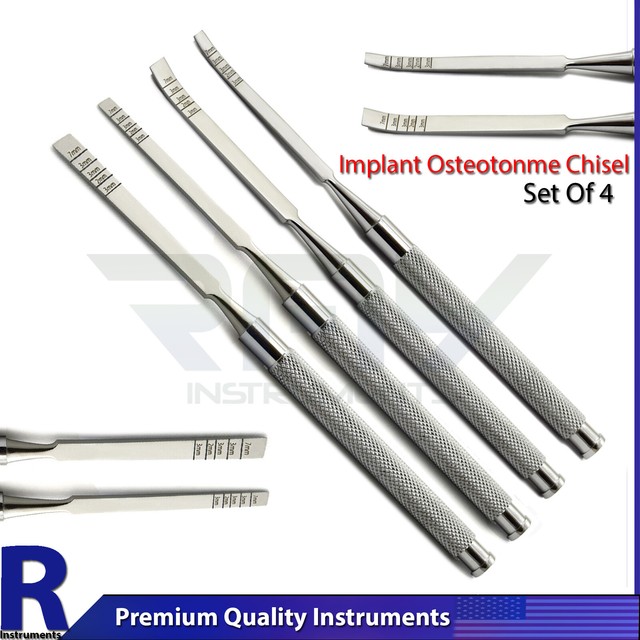 Dental Implant Surgery Splitting Bone Chisel Expansion Surgicaln