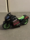 Playmobil Vintage Black Motorcycle Yakomoto Speed