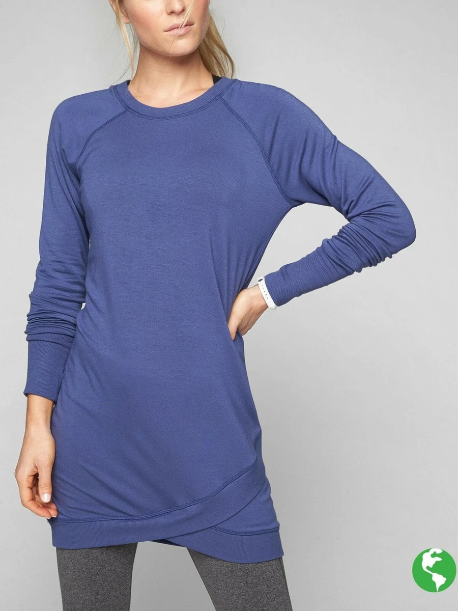 NWT Athleta Criss Cross Dress Rain Check SIZE L 362823 N1227