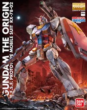 Super Alloy Rx78 02 Gundam Mobile Suit The Origin Manga Anime For Sale Online Ebay