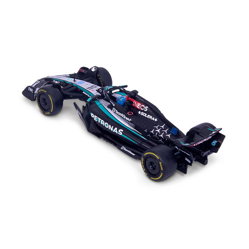 1:43 Bburago B18-38209R George Russell Mercedes AMG W15 #63 2024 - Picture 4 of 5
