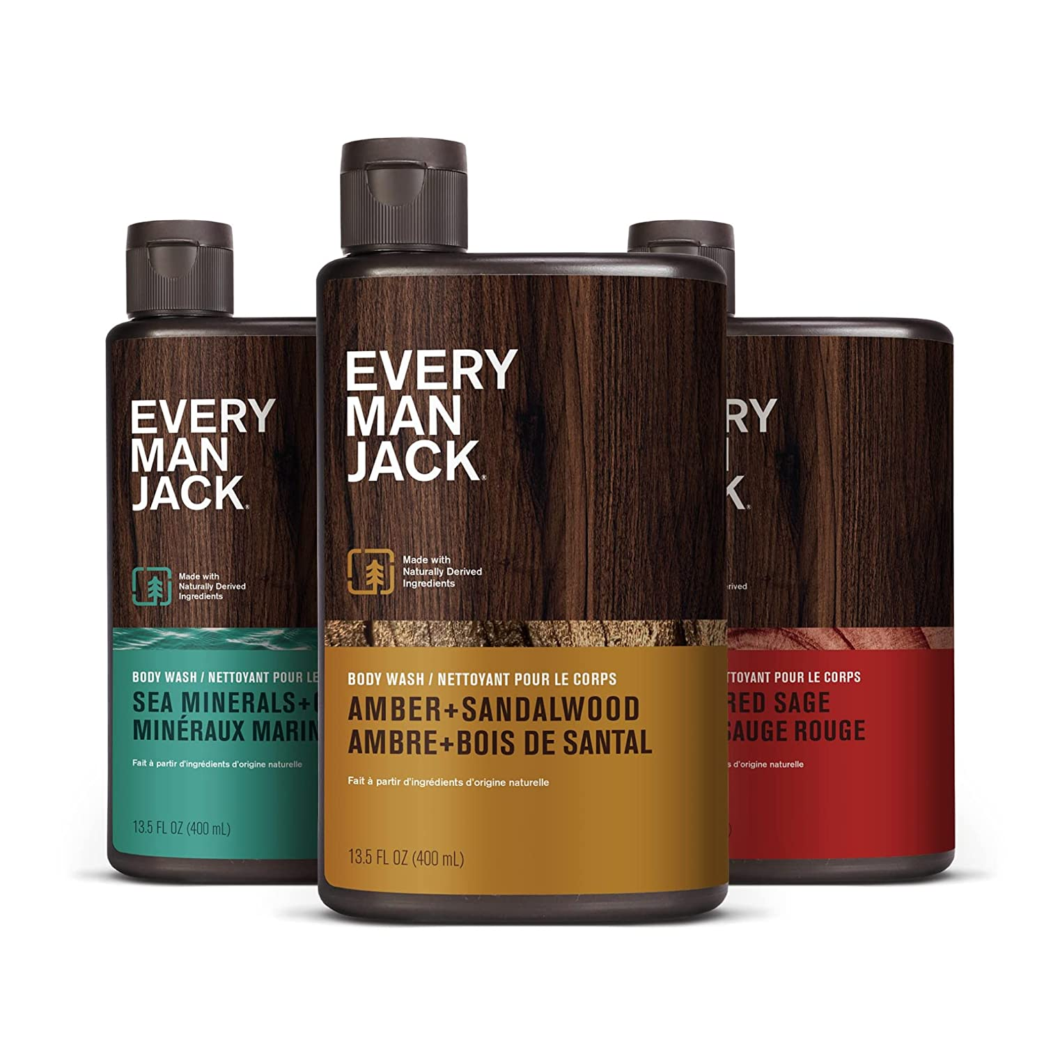 Every Man Jack Hydrating Mens Body Wash Cleanse, Nourish, and Hydrate