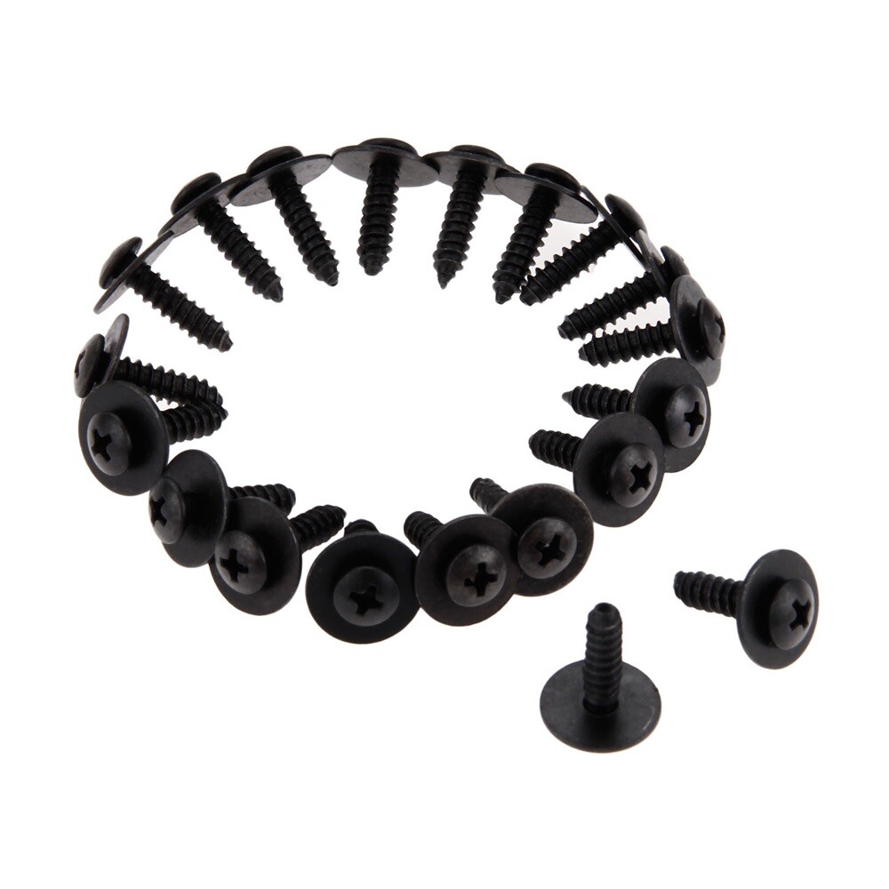 20x 6mm Car Body Fender Screw Retainer Clip Hex Bolt Metric Thread Trim Fastener eBay