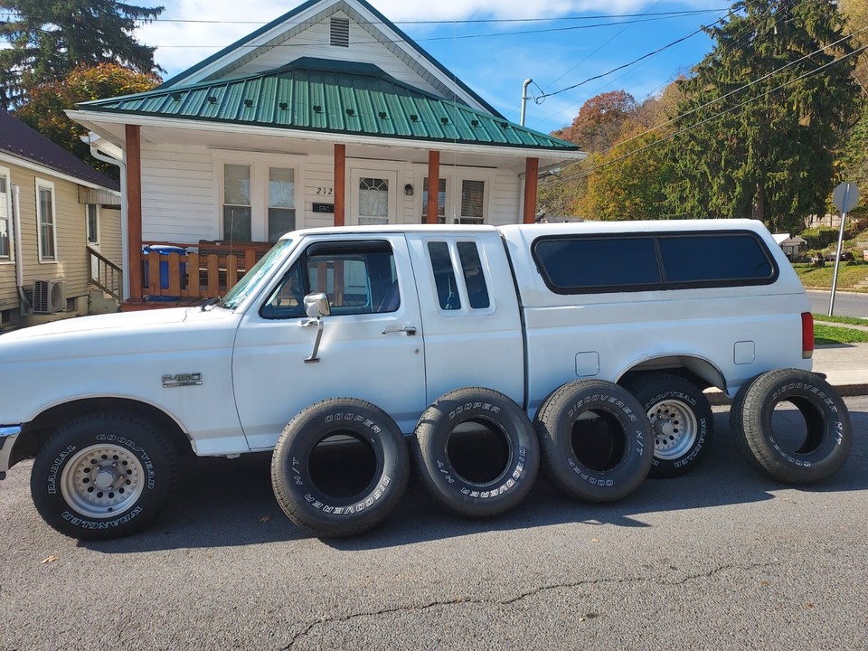 4 used Cooper Discoverer H/T P265/75R15 Tires from 