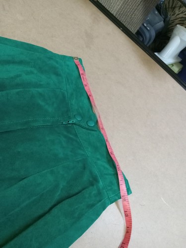 Danier Vintage Suede Leather Pencil Skirt Sz. 4 New W/ Tags - Picture 7 of 10
