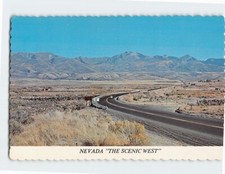 Postcard The Scenic West Highway Through Neva...