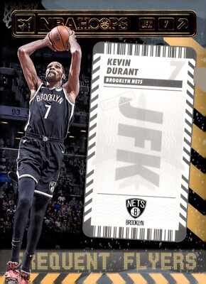 2021-22 Panini NBA Hoops - Frequent Flyers #15 Kevin Durant | eBay