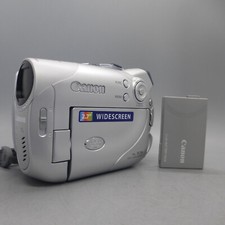 Canon DC95 Handheld DVD-RW Camcorder Silver Tested