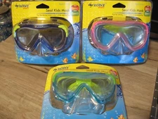 Child's Wave Sports Seal Kids Swim Snorkel Mask Ages 3-6 Choose Colors