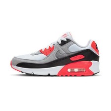 Nike Youth Air Max 90 QS GS White/Black-Cool Grey size 6 "New with Defects"