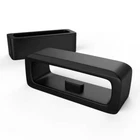 Black Rubber Watch Strap Buckle Band Keeper Loop Holder Ring For GARMIN watches