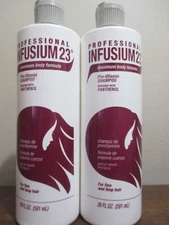 2x Infusium 23 Maximum Body Formula Pro-Vitamin Shampoo Fine Limp Hair 20 oz