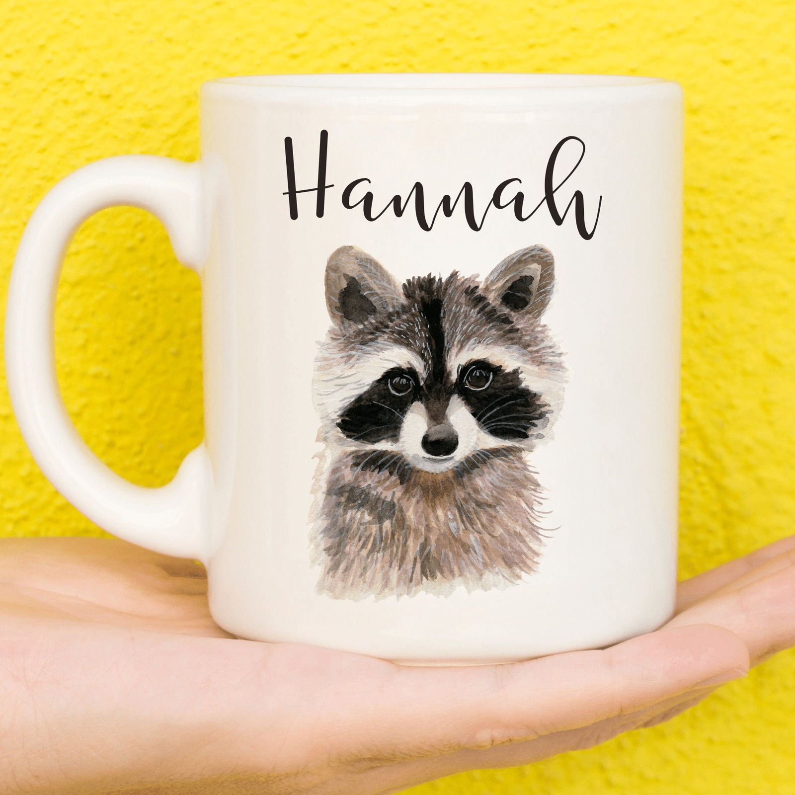 Raccoon Mug Raccoon Gift For Raccoon Lovers Personalised Raccoon Mug Gifts For