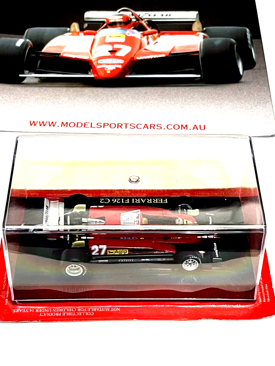 Ferrari Collection 1/43 Ferrari F126 C2 No.27 Red Model Car