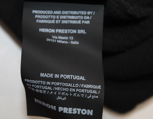 Heron Preston Nasa Collaboration Limited Hoodie Black authentic Portugal Small - Picture 5 of 11