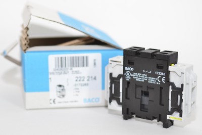 Neutralleiter für Lasttrennschalter von BACO 0172265 (222214), 50 A, Schaltblock