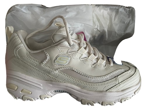 NIB WOMENS SKECHERS SNEAKERS/SHOES-SIZE 8-D'LITES-LUSTROUS PARADISE-OFF  WHITE 194880927738 | eBay