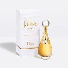 NIB DIOR J'ADORE L'OR ESSENCE DE PARFUM SPLASH TRAVEL SIZE BOTTLE .12 FL OZ