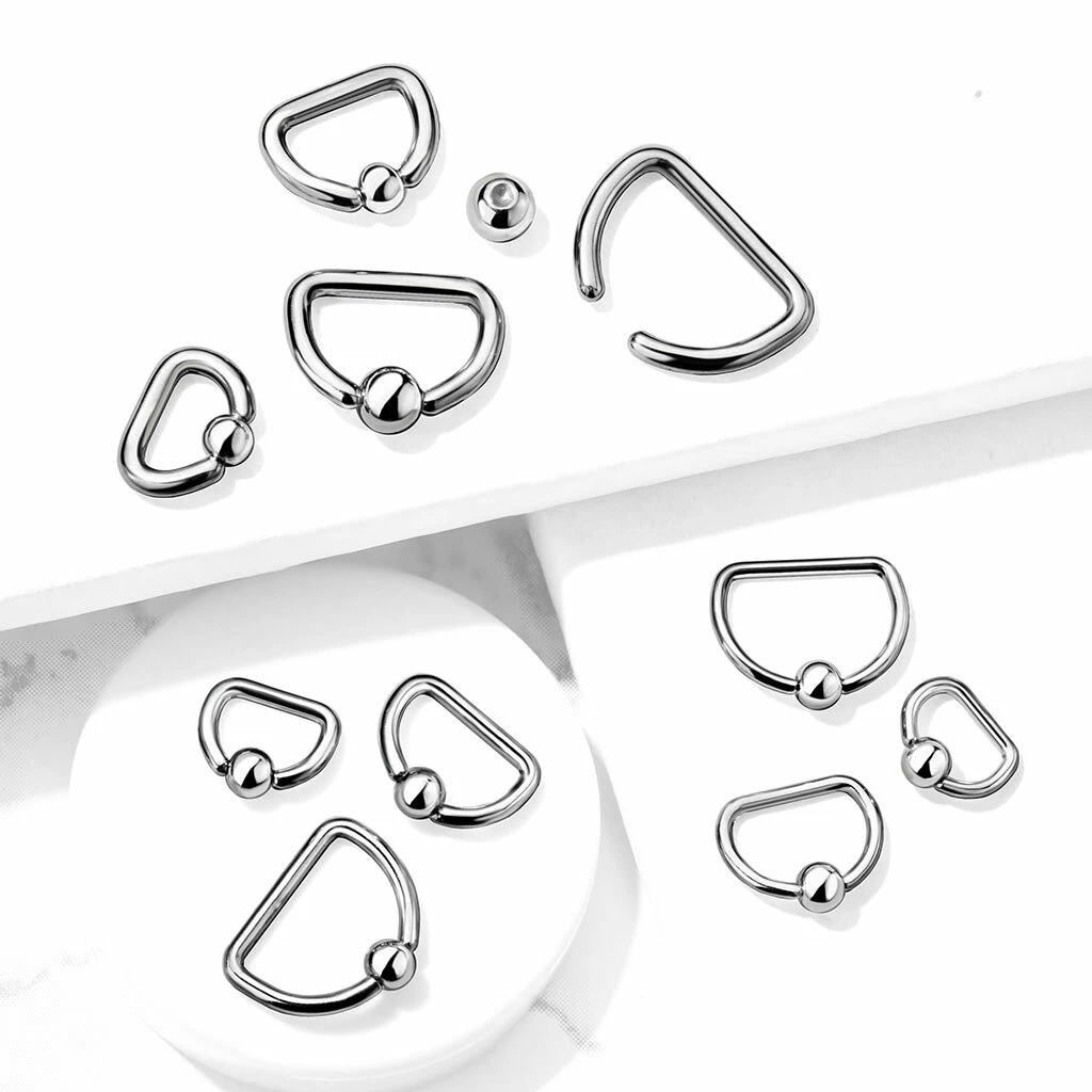 Captive bead d best sale ring