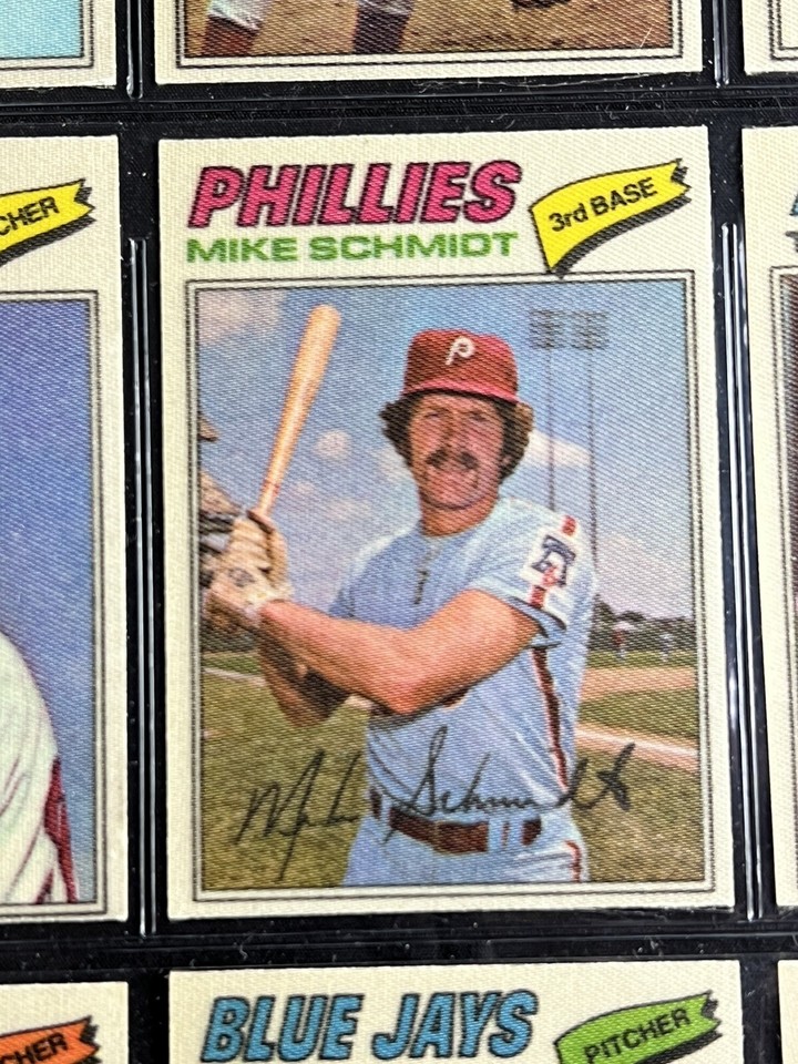 NM/MT 1977 Topps CLOTH Stickers COMPLETE Set WITH PUZZLES VERY HIGH