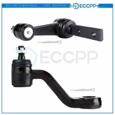 2Pcs Front Steering Pitman Idler Arm Part Fits 1994-1999 Dodge Ram 1500 2500 2WD