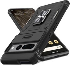 Google Pixel 7 Shock-proof Case Black Camera Protector
