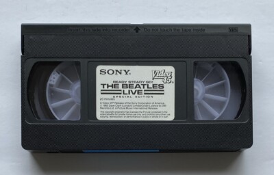 The Beatles Live (VHS, 1985, Ready Steady Go! Special Ed