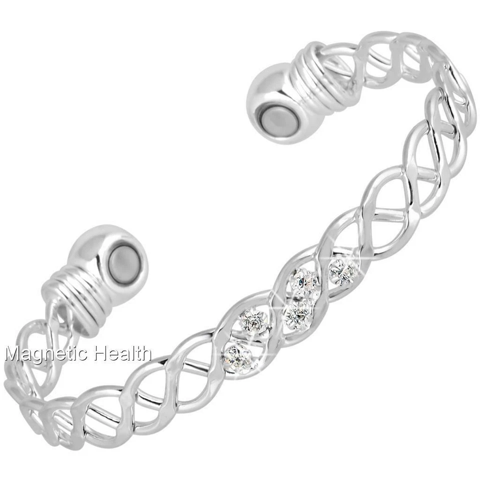 MHP LADIES COPPER MAGNETIC BRACELET CARPAL TUNNEL BANGLE ARTHRITIS PAIN RELIEF 128