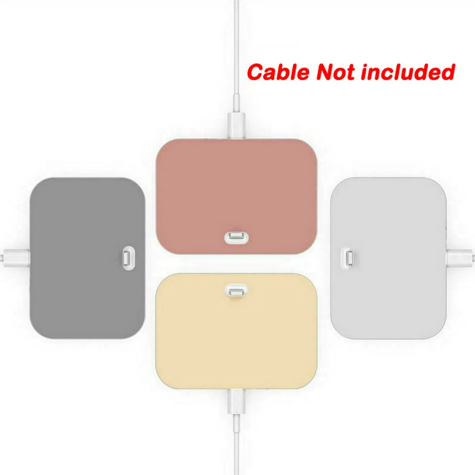 For Apple iPhone 6 7 Aluminum Desktop Charging Dock Mount Stand Station Charger - Image 3 of 4