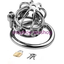 Breathable Chastity Cage Peni Ring Standard Men Anti-off Ring Abstinence Device