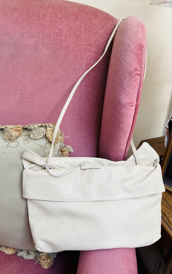 Vintage genuine leather shoulder bag/convertible Clutch From 1960’s-1970’s NWT - Изображение 2 из 4