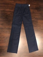 Deadstock 70s Vintage High Waisted Trouser Jeans