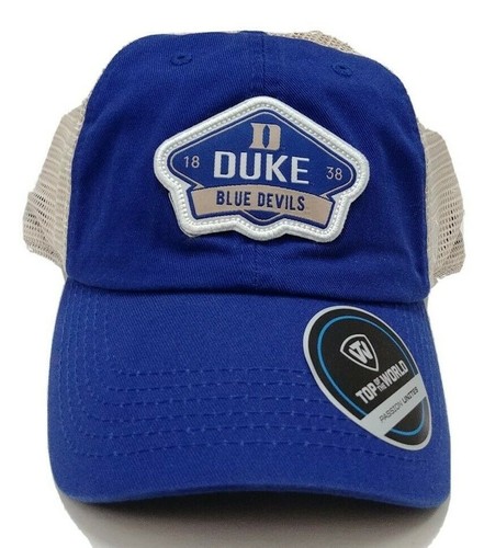 Duke Blue Devils Adjustable Trucker Hat 