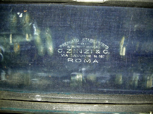 ZINZI - Rome - Antique Ebony Clarinet. early 900 - w/case