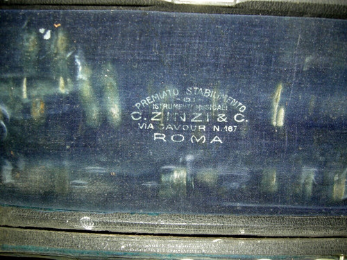 ZINZI - Rome - Antique Ebony Clarinet. early 900 - w/case