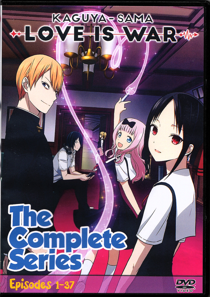 DVD Kaguya-sama wa Kokurasetai:Tensai-tachi no Renai Zunousen (Season 1-3)  Eng