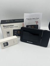 Newentor Wireless Weather Station LED Display Colored pre-owned and tested