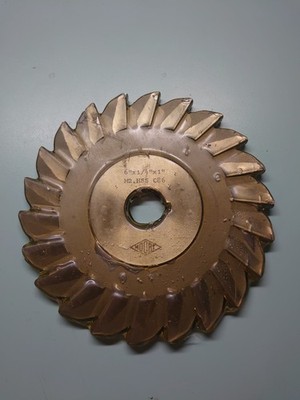 Moore Seiten- & Flächenschneider. 6 Zoll Durchmesser x 1/4 breit x 1 Zoll Bohrung