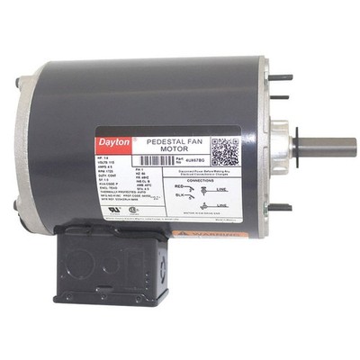 DAYTON 4UX67 Motor,1/4 HP,Yoke, 1725 RPM, 48YZ 4UX67