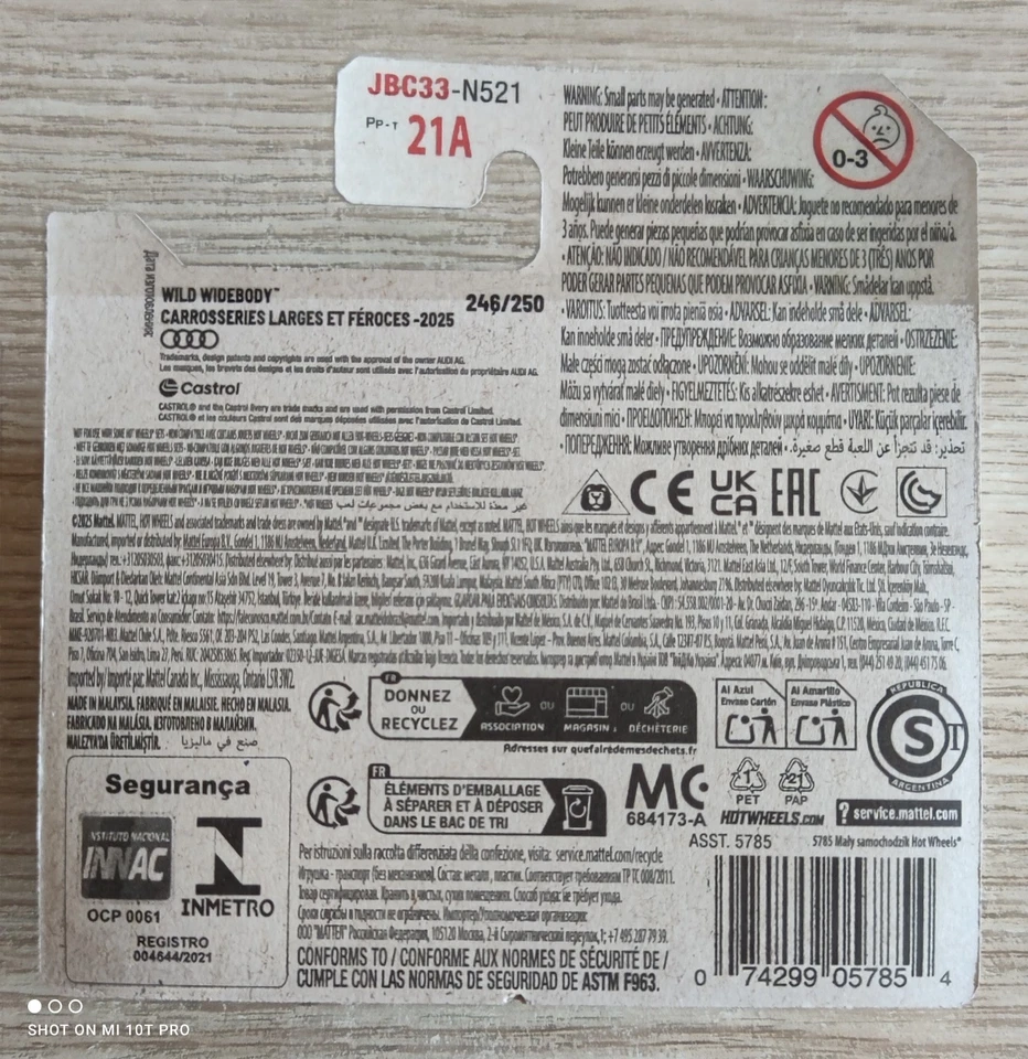 Hot Wheels '84 Audi Sport Quattro TH - Wild Widebody 5/5 CASE P 2025 - Immagine 3 di 3
