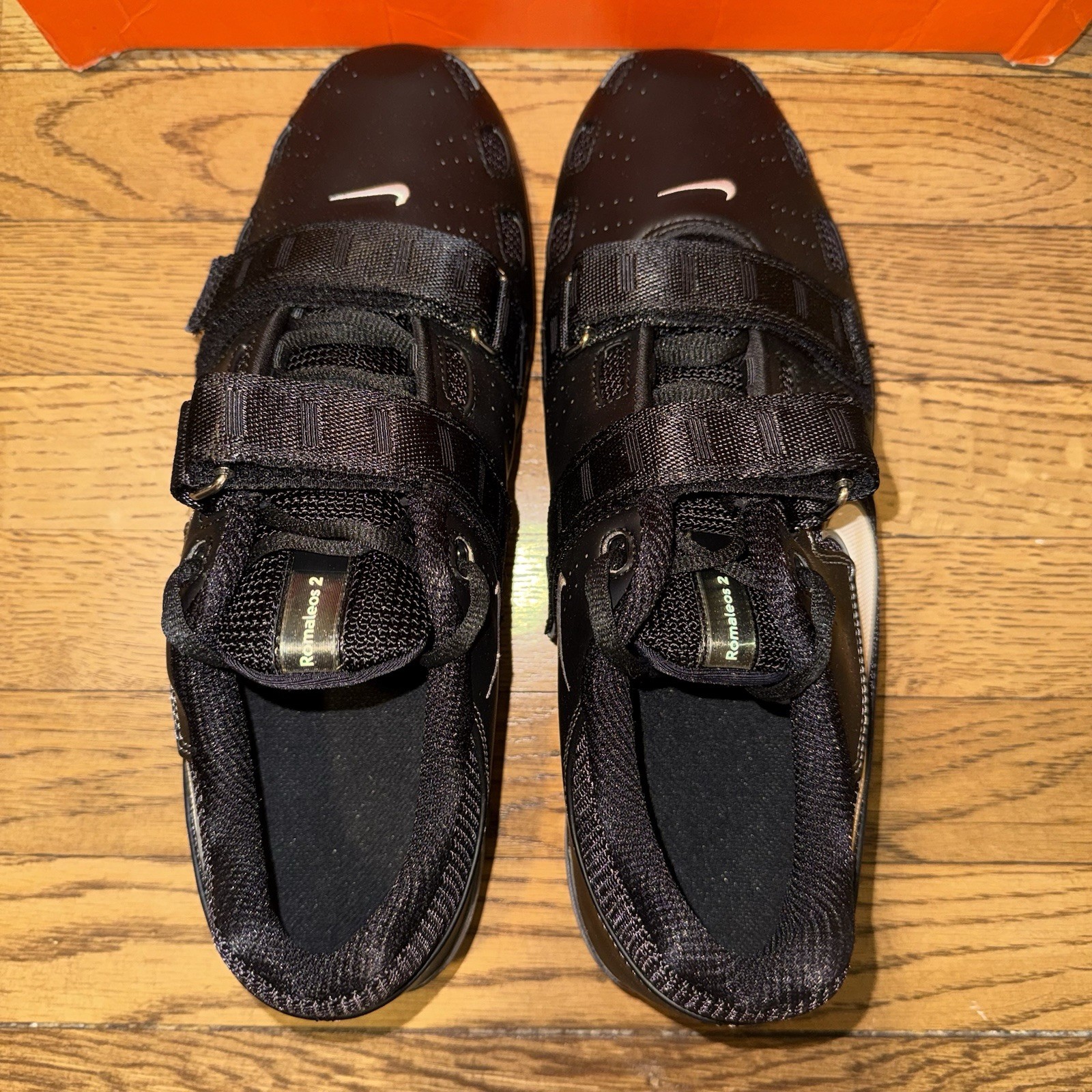 BRAND NEW US Men’s Size 12.5 - Nike Romaleos 2 Black Men’s Weightlifting Shoes image 4