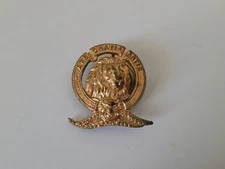 Antique 1920s 1930s MGM Metro Goldwyn Mayer Movie Studio Employee Lapel Pin Logo