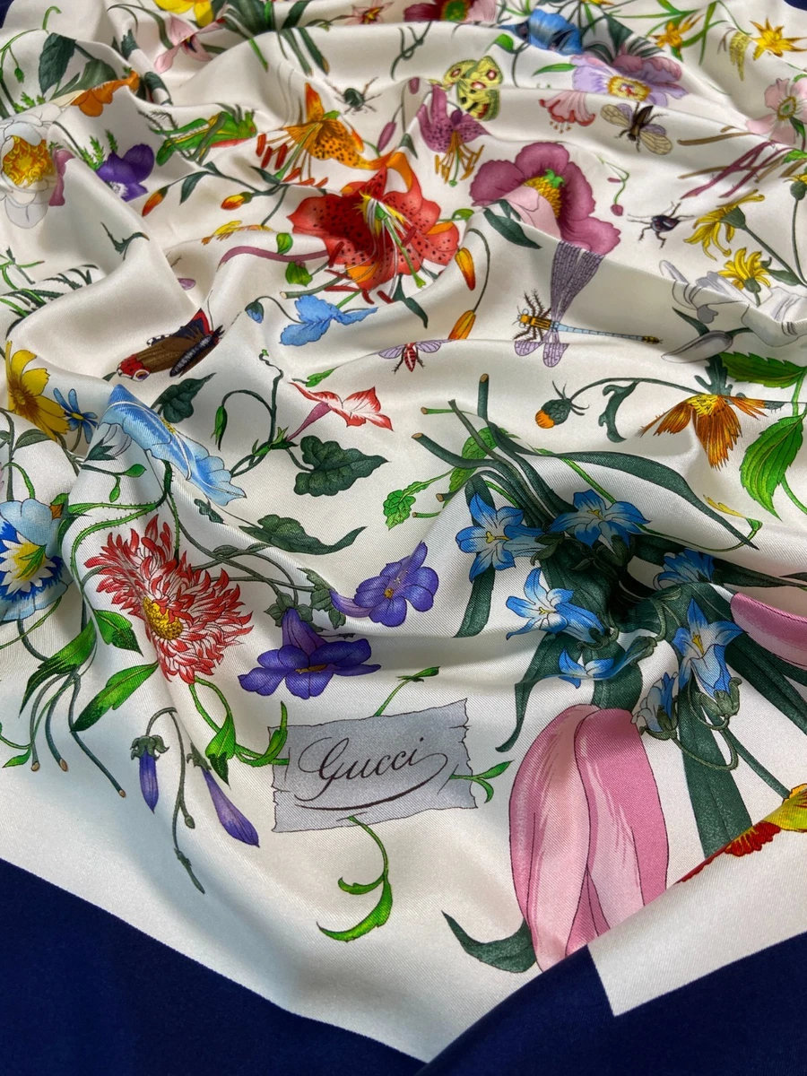 Gucci Silk Floral Scarves & Wraps for Women for sale | eBay