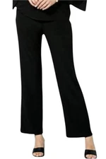 Antthony Women's Pull On Straight Leg Pant Black
