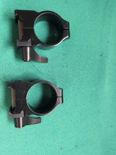 Warne Maxima QD Quick Detach 1" Medium Matte Steel Scope Rings USED
