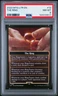 2023 MTG THE LORD OF THE RINGS: TALES OF MIDDLE-EARTH #13 THE RING PSA 8