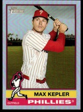 Max Kepler 2025 Topps Heritage #586 Phillies Insert ? SEE SCAN! FREE SHIPPING